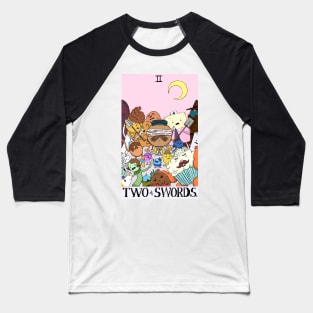 Candy Citizens as 2 of Swords tarot design Baseball T-Shirt